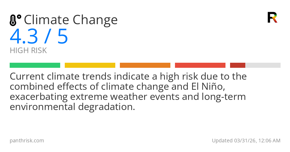 Risk summary card